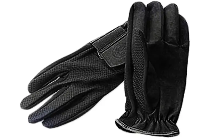 Beretta Black Alcantara Mesh Gloves - view 2